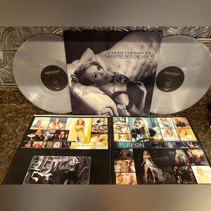 Carrie Underwood Greatest Hits Decade #1
2 Vinyl Records 21 Songs